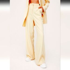 Nasty gal high waisted tailored trousers